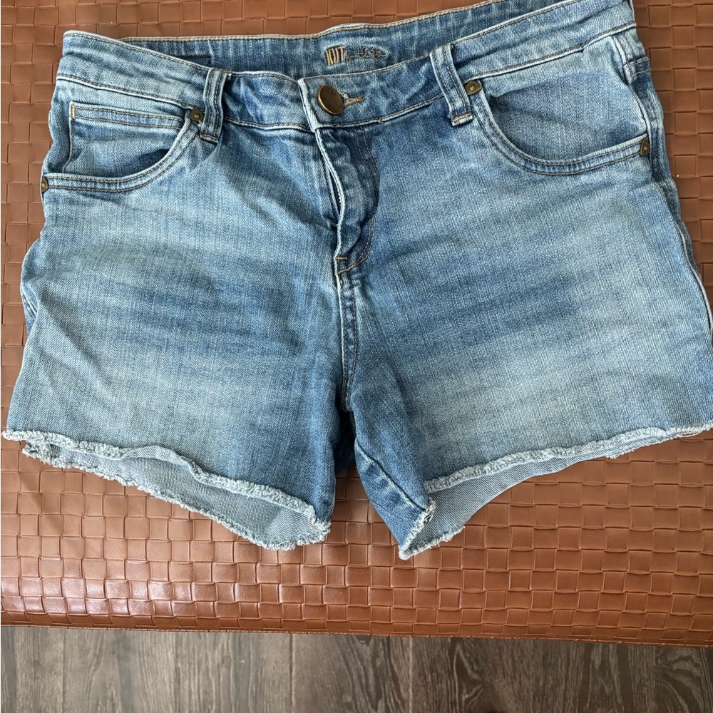 KUT Denim Cutoff Shorts-stretch